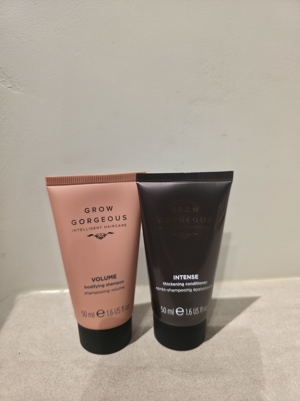 Grow Gorgeous Shampoo & Conditioner Travel Packs 50ml Duo NIB